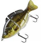 H2OX Jointed Hard-Bodied Sunfish Premium Swimbait - Big Bass Fishing!