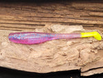 Down South Lures Super Model 5" Paddle Tail Fishing Swimbait 5", 6-Pack (Made in USA) (FBM)