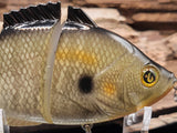 H2OX Jointed Hard-Bodied Sunfish Premium Swimbait - Big Bass Fishing!