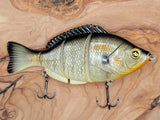 H2OX Jointed Hard-Bodied Sunfish Premium Swimbait - Big Bass Fishing!