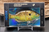 H2OX Jointed Hard-Bodied Sunfish Premium Swimbait - Big Bass Fishing!