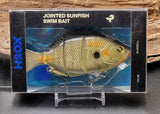 H2OX Jointed Hard-Bodied Sunfish Premium Swimbait - Big Bass Fishing!