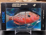 H2OX Jointed Hard-Bodied Sunfish Premium Swimbait - Big Bass Fishing!