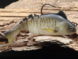 H2O Xpress Premium Pre-Rigged Swimbait Crazy Croaker 4"/2 Pk - Amazingly Lifelike!