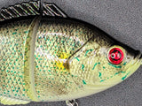 H2OX Jointed Hard-Bodied Sunfish Premium Swimbait - Big Bass Fishing!