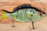 H2OX Jointed Hard-Bodied Sunfish Premium Swimbait - Big Bass Fishing!