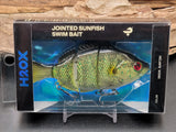 H2OX Jointed Hard-Bodied Sunfish Premium Swimbait - Big Bass Fishing!