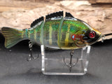 H2OX Jointed Hard-Bodied Sunfish Premium Swimbait - Big Bass Fishing!