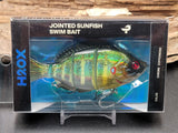 H2OX Jointed Hard-Bodied Sunfish Premium Swimbait - Big Bass Fishing!