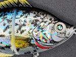 H2OX Jointed Hard-Bodied Sunfish Premium Swimbait - Big Bass Fishing!