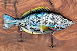 H2OX Jointed Hard-Bodied Sunfish Premium Swimbait - Big Bass Fishing!