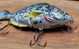 H2OX Jointed Hard-Bodied Sunfish Premium Swimbait - Big Bass Fishing!