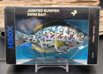 H2OX Jointed Hard-Bodied Sunfish Premium Swimbait - Big Bass Fishing!