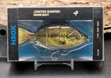 H2OX Jointed Hard-Bodied Sunfish Premium Swimbait - Big Bass Fishing!