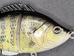 H2OX Jointed Hard-Bodied Sunfish Premium Swimbait - Big Bass Fishing!