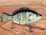 H2OX Jointed Hard-Bodied Sunfish Premium Swimbait - Big Bass Fishing!