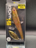 Biwaa Divinator Premium Swimbait Spinner Bait Fishing Lure - 5-1/2", 3/4 Oz.