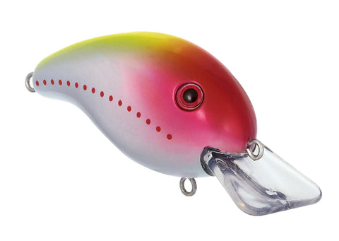 Livingston Lures Dive Master Jr. Crankbait Fishing Lure - 1/5 oz. 2.3" Depth 0'-4' Chartreuse Black Clear