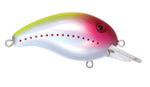 Livingston Lures Dive Master Jr. Crankbait Fishing Lure - 1/5 oz. 2.3" Depth 0'-4' Chartreuse Black Clear