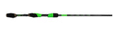 Green Series Finesse Light Spinning Rod - 6'-10" Medium Moderate 1 Piece