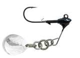 10,000 fish cyclebait colorado blade underspin black & blue / 1/2 oz