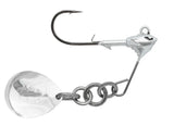 10,000 fish cyclebait colorado blade underspin silver / 1/2 oz