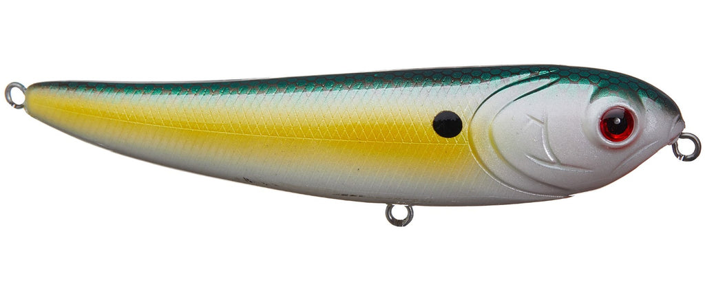 Castaic Cowboy Topwater 4 inch Natural Shad, Beige