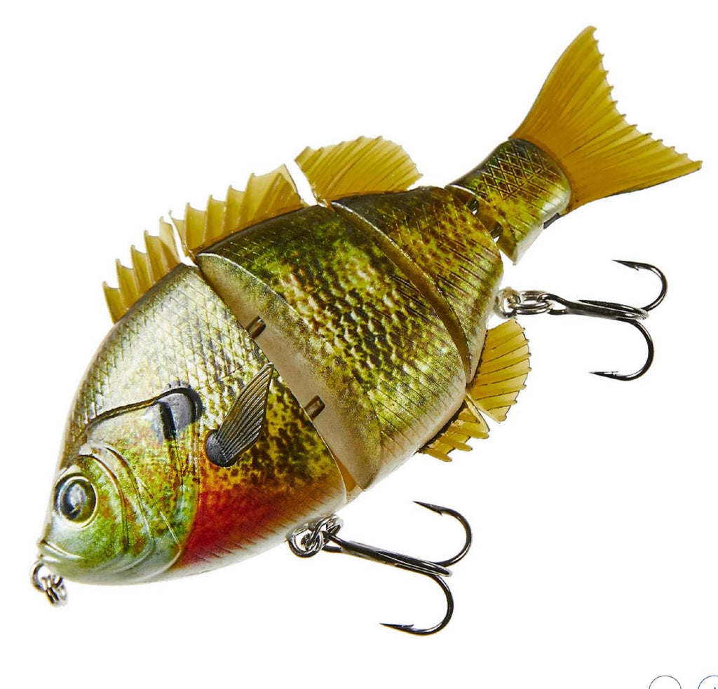 H2O Xpress Ultimate Realistic Jointed Sunfish 3 Swimbait – Blue Springs  Bait & Tackle