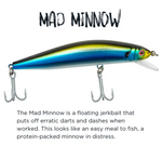 SaltNative Mad Minnow Floating Jerkbait